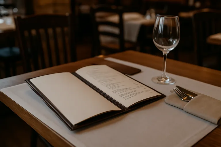 Een stijlvolle presentatie voor je horecazaak: van menumappen tot bestekzakjes